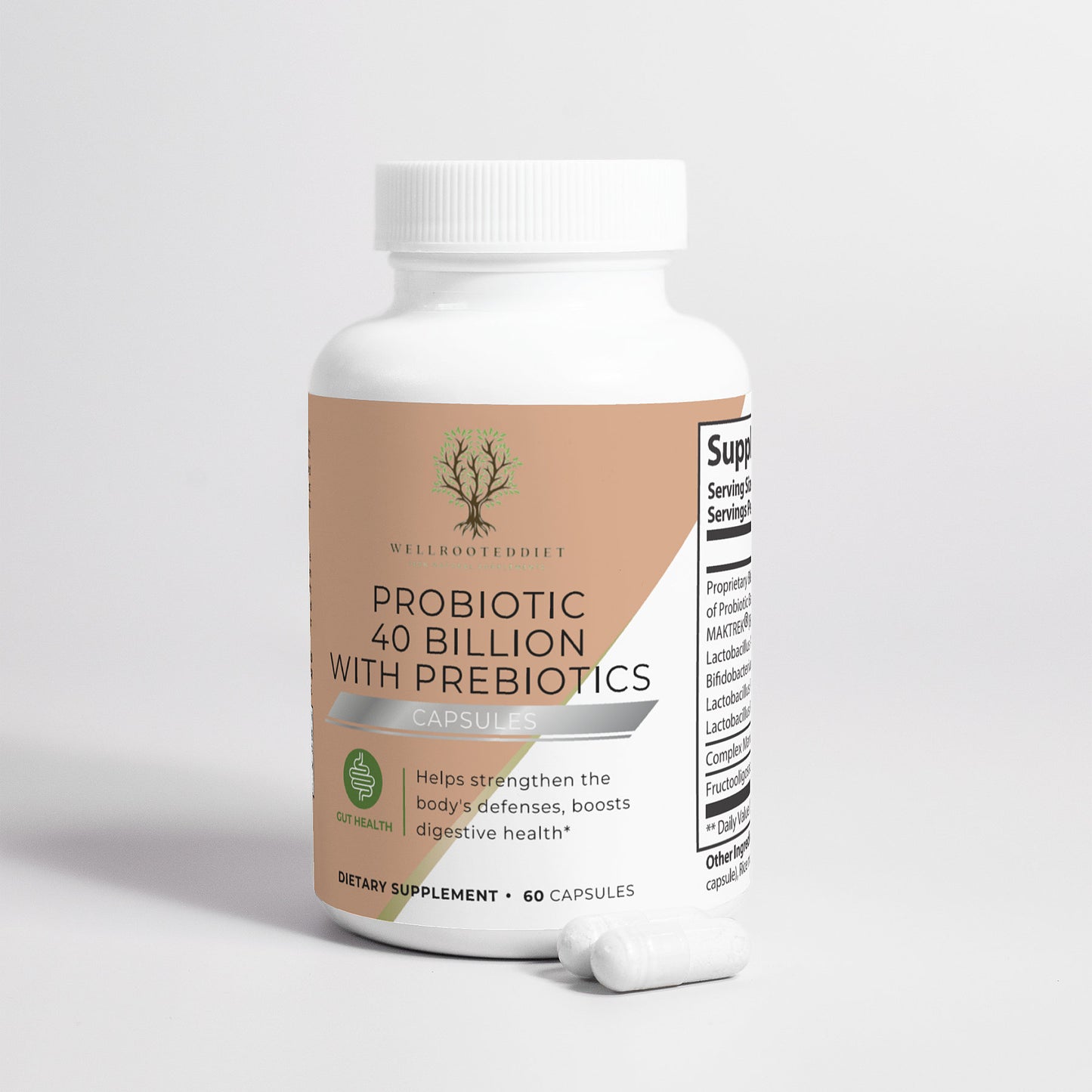 Probiotic 40 Billion with Prebiotics