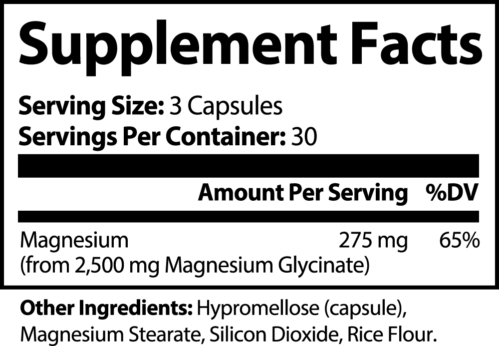 Magnesium Calm & Recovery Support