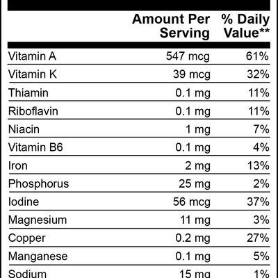 Organic Spirulina Powder