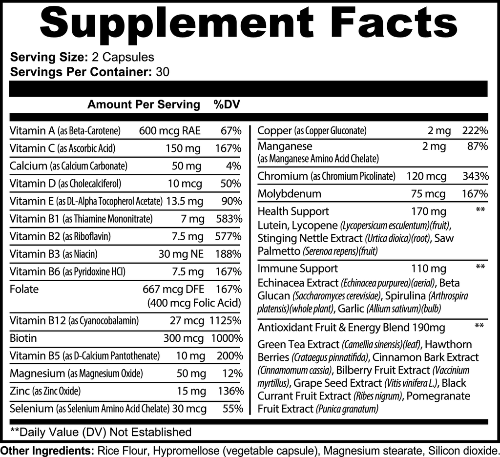 Complete Daily Multivitamin